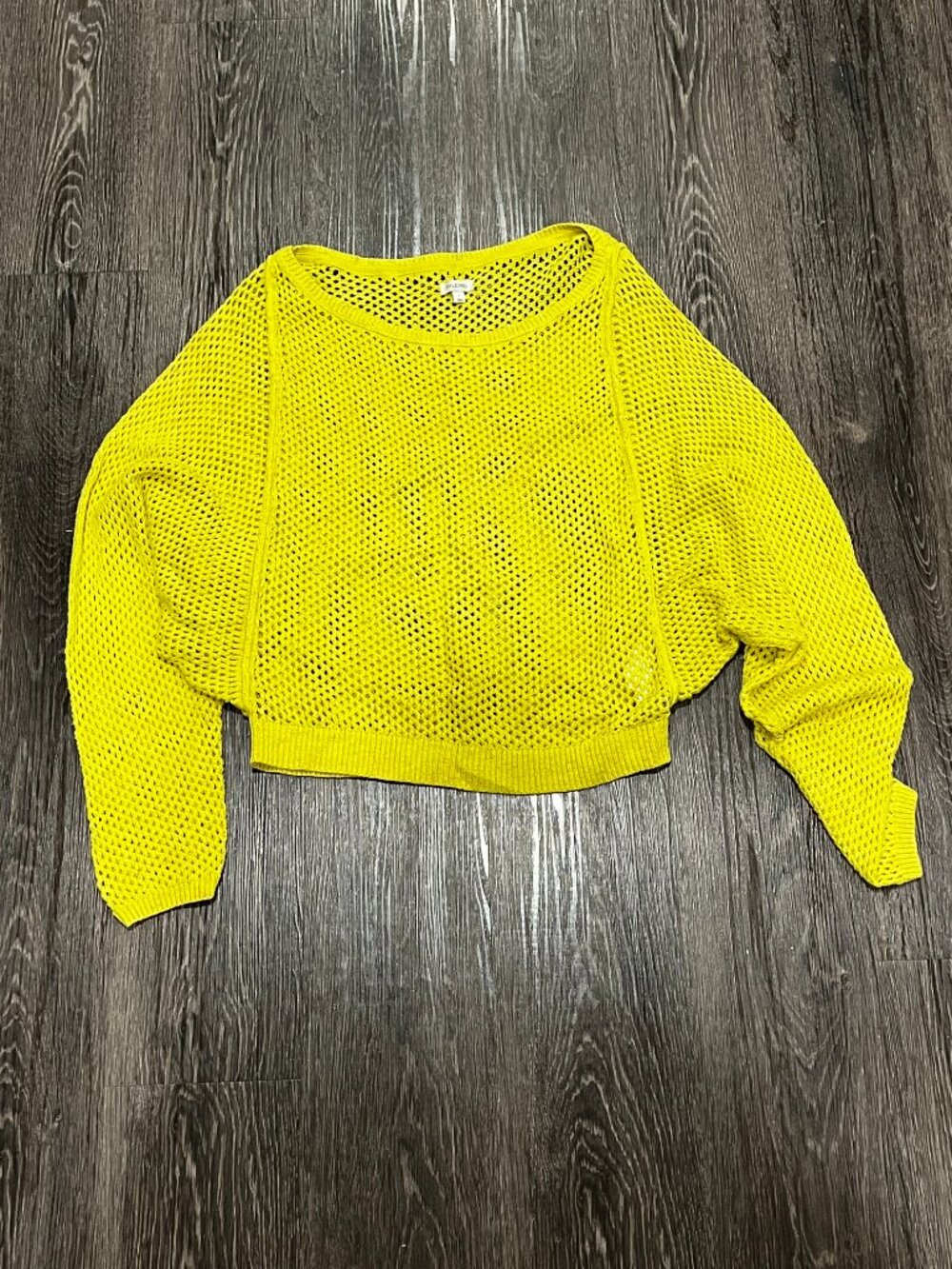 Anthropologie Open-Stitch Crewneck Jumper - Picture 5 of 6